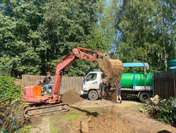 Монтаж газгольдера Спецгаз 6600 л в Узловой под ключ с земляными работами